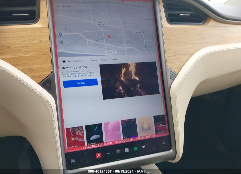 2018 TESLA MODEL X 100D/75D/P100D VIN: 5YJXCBE22JF114760