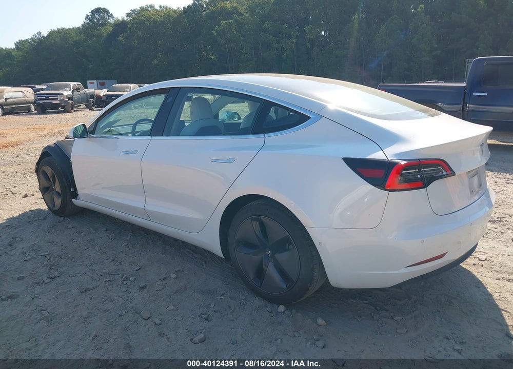2018 TESLA MODEL 3 LONG RANGE/MID RANGE VIN: 5YJ3E1EA5JF168533