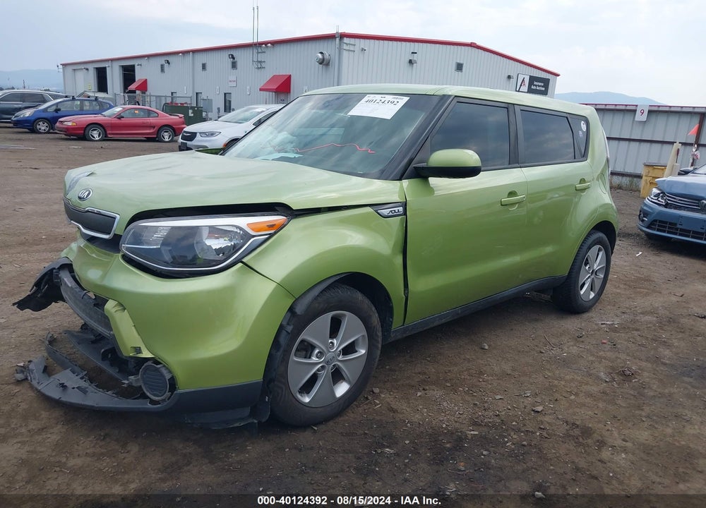 2016 KIA SOUL VIN: KNDJN2A26G7872282