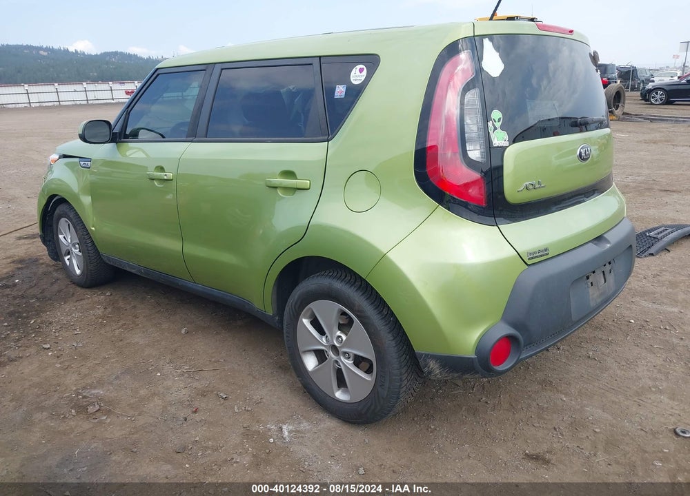 2016 KIA SOUL VIN: KNDJN2A26G7872282