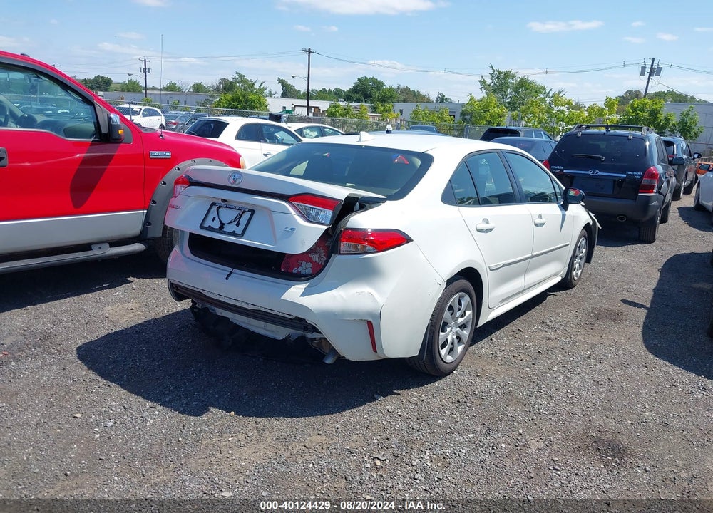 2020 TOYOTA COROLLA LE VIN: JTDEPRAE0LJ015581