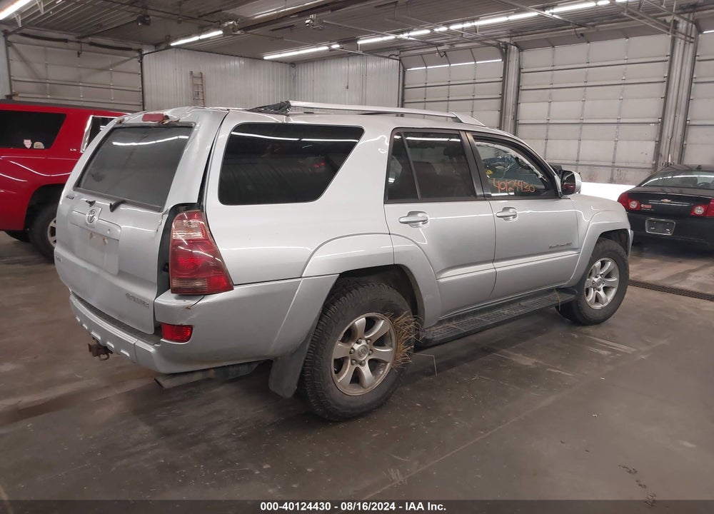 2005 TOYOTA 4RUNNER SR5 SPORT V6 VIN: JTEBU14R458043496