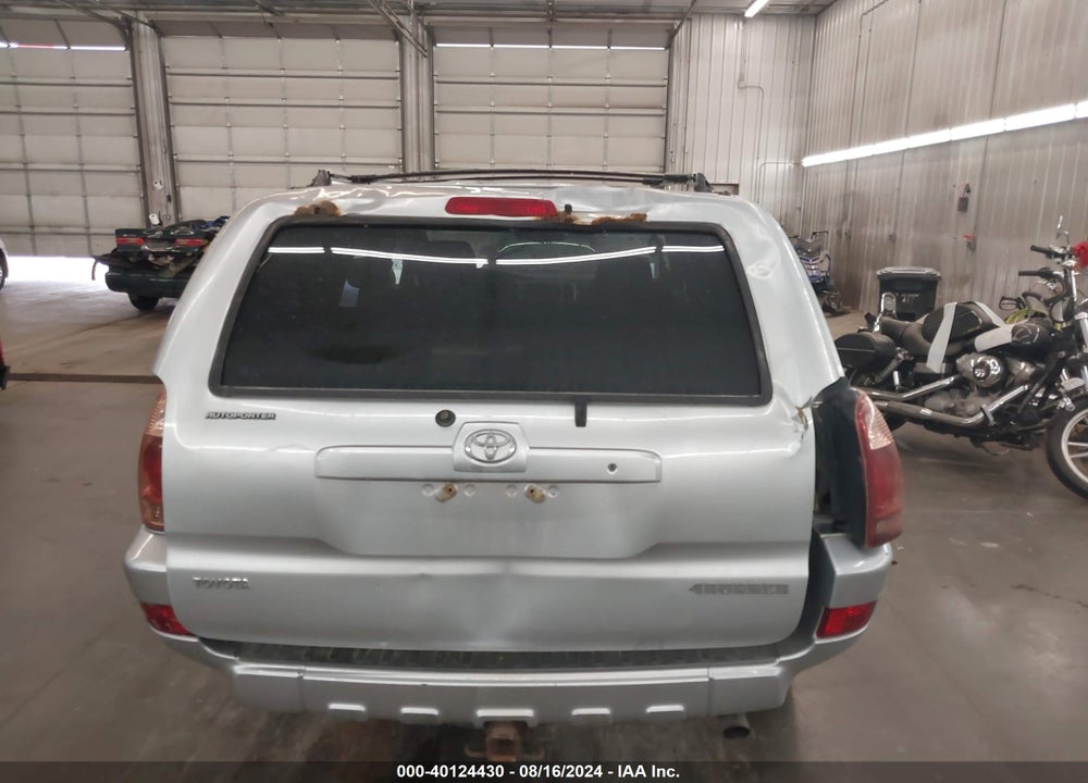 2005 TOYOTA 4RUNNER SR5 SPORT V6 VIN: JTEBU14R458043496