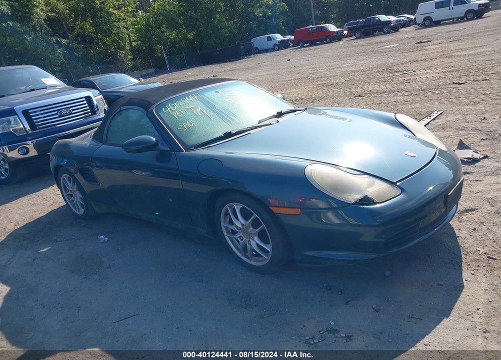 2004 PORSCHE BOXSTER VIN: WP0CA29804U620716