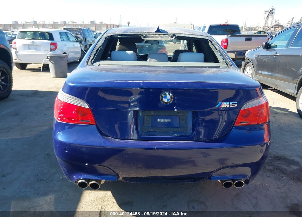 2006 BMW M5 VIN: WBSNB93546B582010