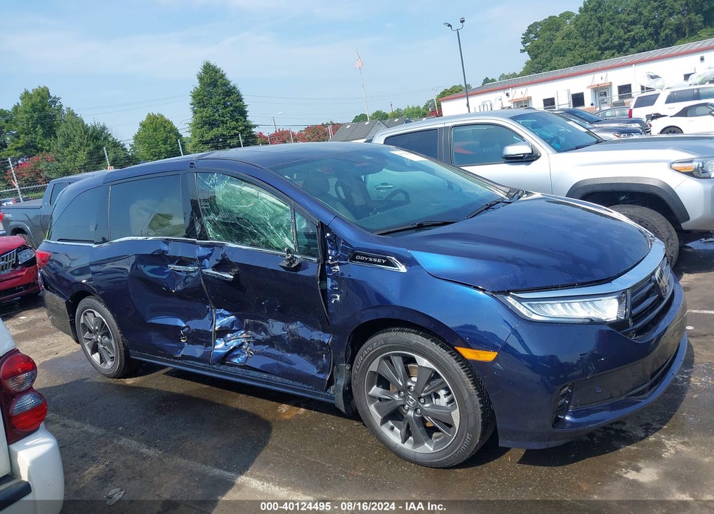 2024 HONDA ODYSSEY ELITE VIN: 5FNRL6H91RB018543