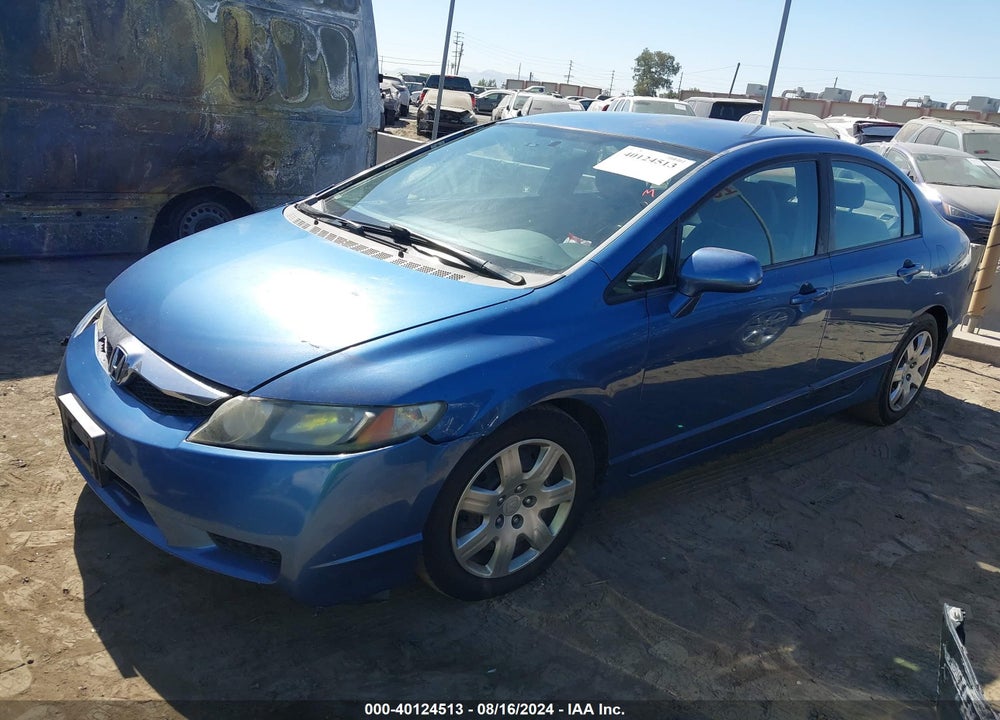 2010 HONDA CIVIC LX VIN: 19XFA1F58AE012230