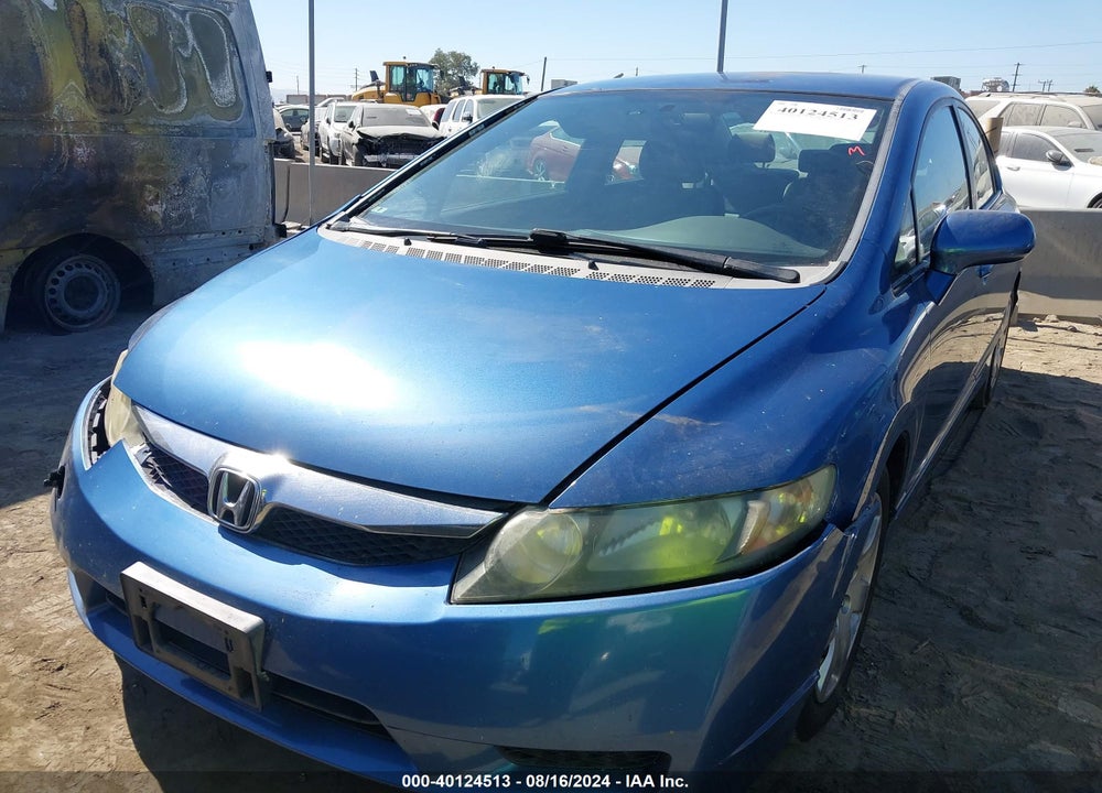 2010 HONDA CIVIC LX VIN: 19XFA1F58AE012230