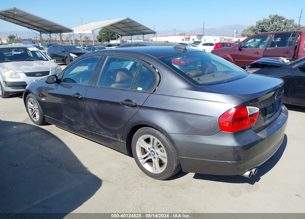 2008 BMW 328I VIN: WBAVA33548KX89780