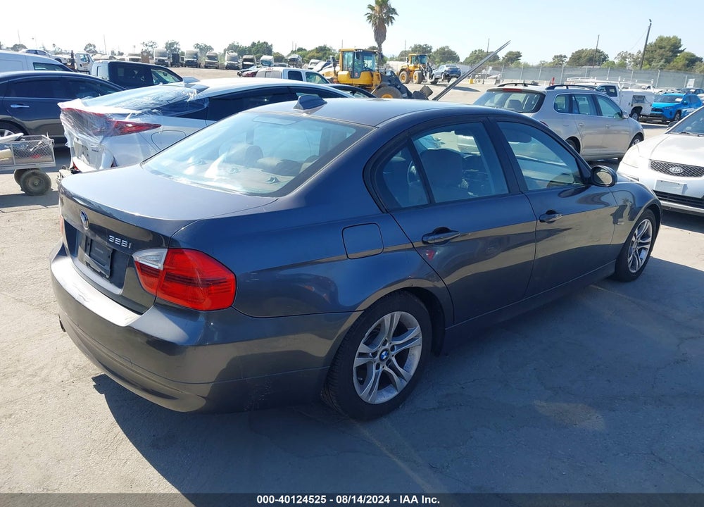 2008 BMW 328I VIN: WBAVA33548KX89780