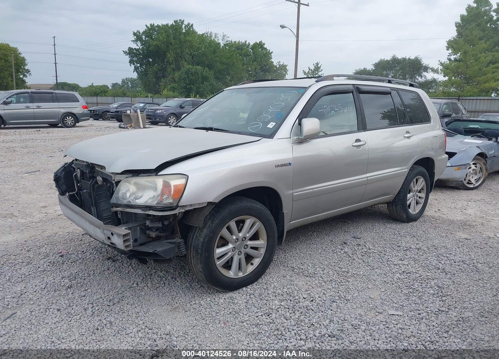 2006 TOYOTA HIGHLANDER HYBRID V6 VIN: JTEEW21A460029030