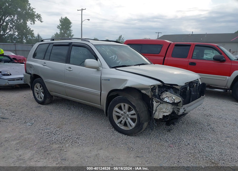 2006 TOYOTA HIGHLANDER HYBRID V6 VIN: JTEEW21A460029030