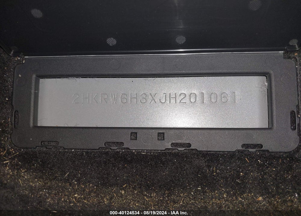 2018 HONDA CR-V LX VIN: 2HKRW6H3XJH201061