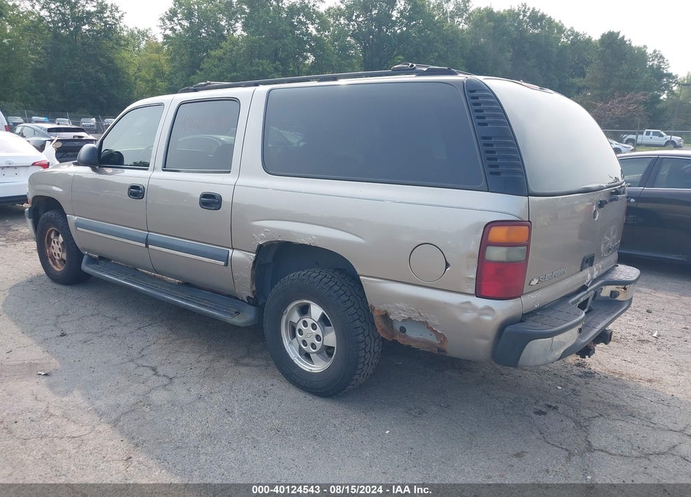 2003 CHEVROLET SUBURBAN 1500 LS VIN: 3GNFK16Z53G325377