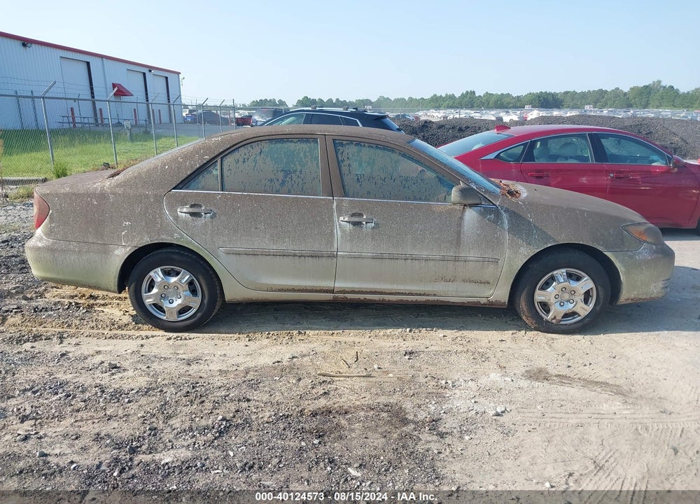 2004 TOYOTA CAMRY LE VIN: 4T1BE32K94U289528