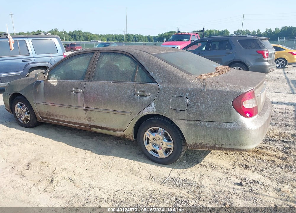 2004 TOYOTA CAMRY LE VIN: 4T1BE32K94U289528