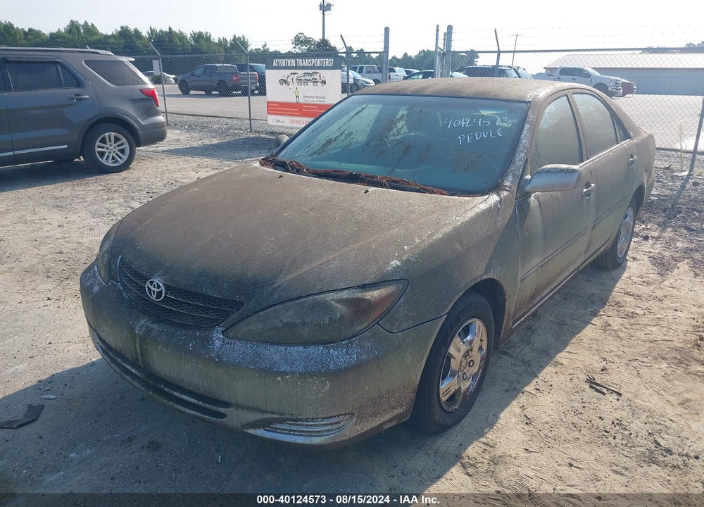 2004 TOYOTA CAMRY LE VIN: 4T1BE32K94U289528