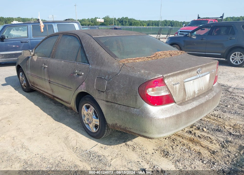 2004 TOYOTA CAMRY LE VIN: 4T1BE32K94U289528