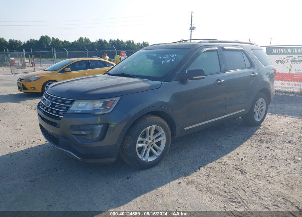 2016 FORD EXPLORER XLT VIN: 1FM5K7DHXGGA55173