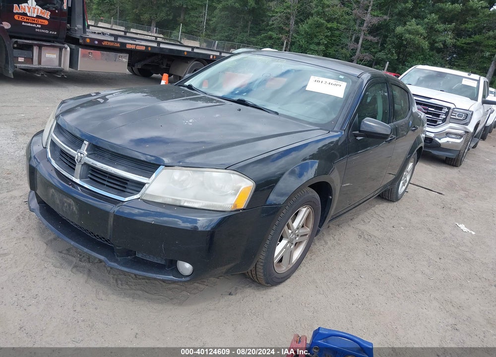 2010 DODGE AVENGER R/T VIN: 1B3CC5FB8AN135629