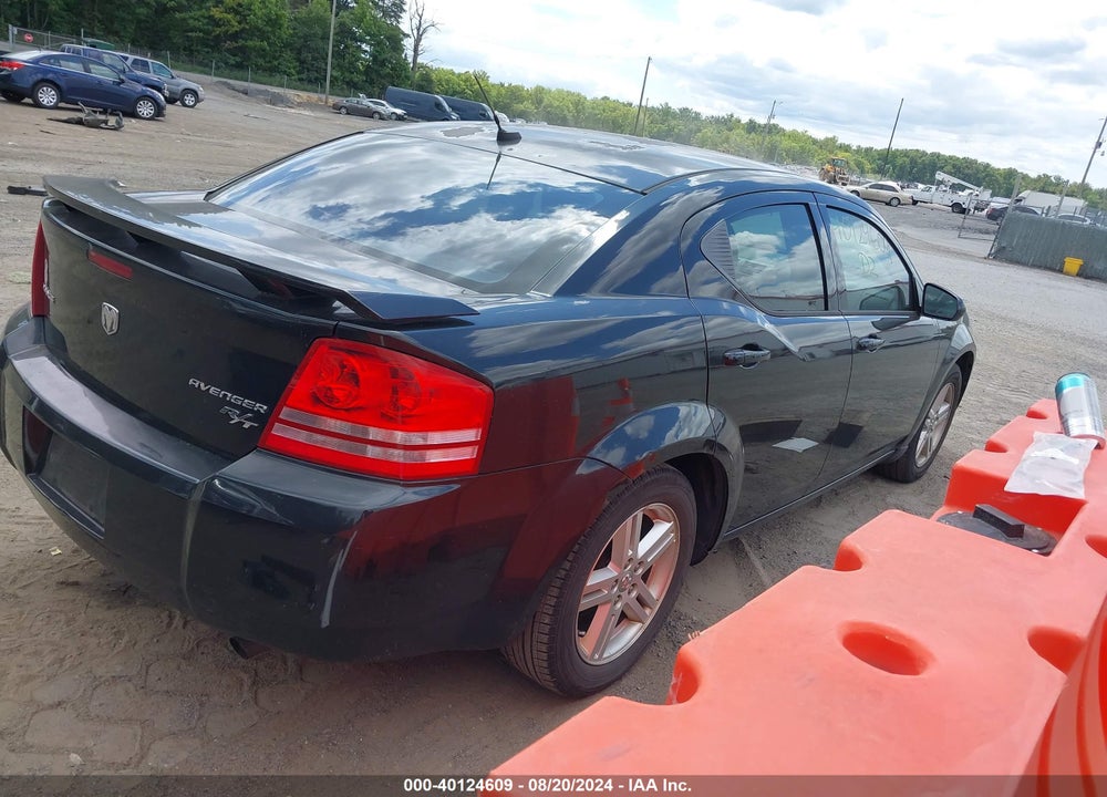 2010 DODGE AVENGER R/T VIN: 1B3CC5FB8AN135629