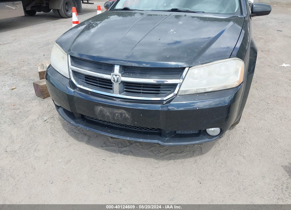2010 DODGE AVENGER R/T VIN: 1B3CC5FB8AN135629
