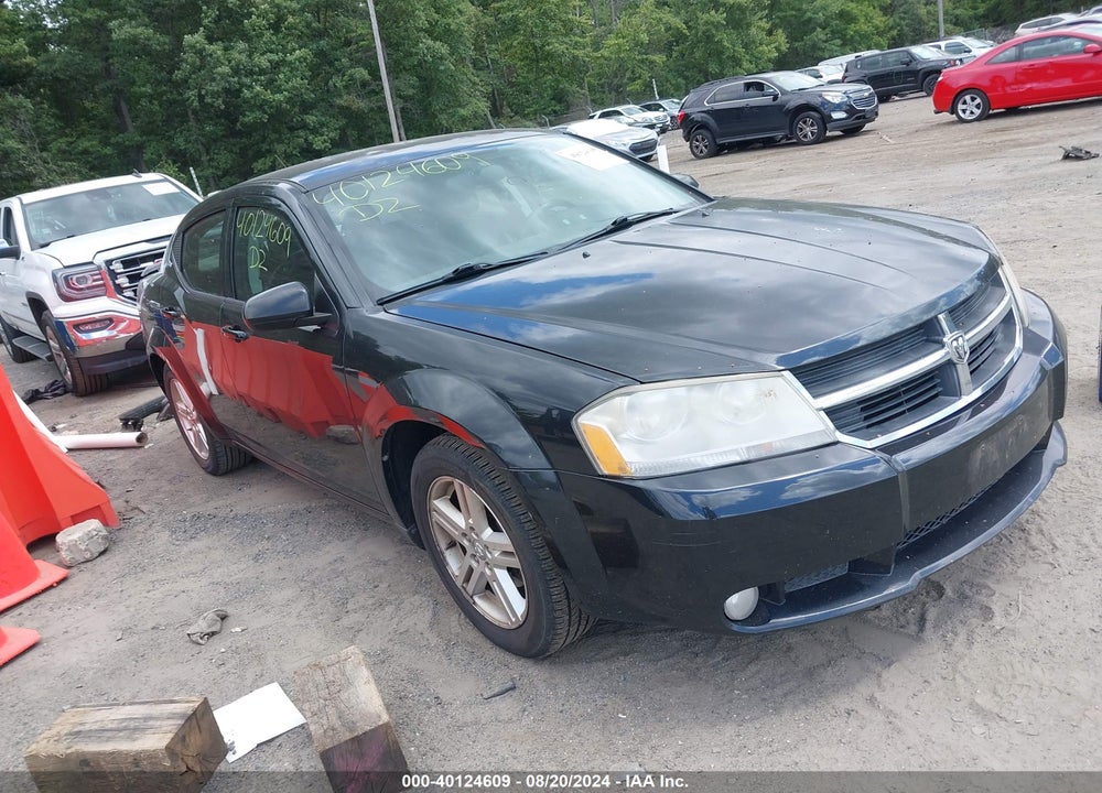 2010 DODGE AVENGER R/T VIN: 1B3CC5FB8AN135629