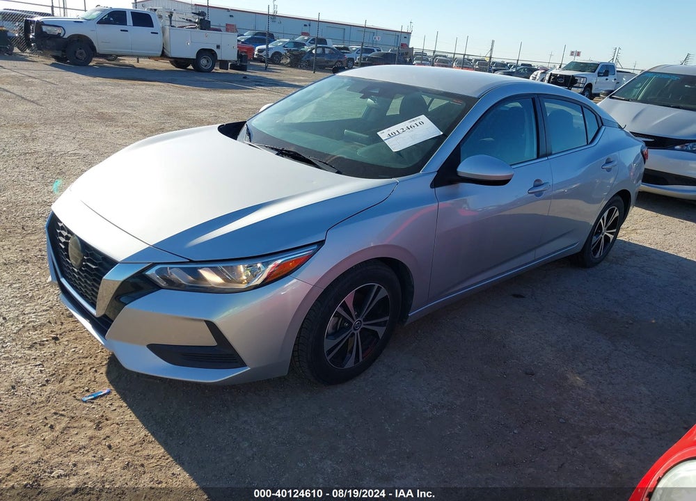 2021 NISSAN SENTRA SV XTRONIC CVT VIN: 3N1AB8CV6MY287038
