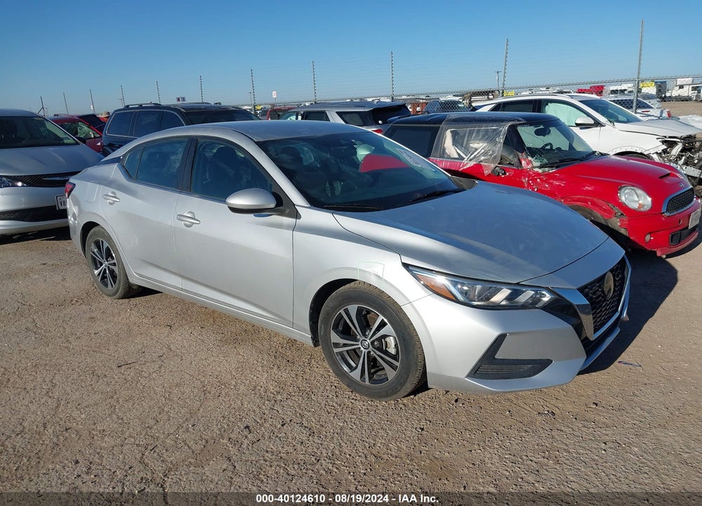 2021 NISSAN SENTRA SV XTRONIC CVT VIN: 3N1AB8CV6MY287038