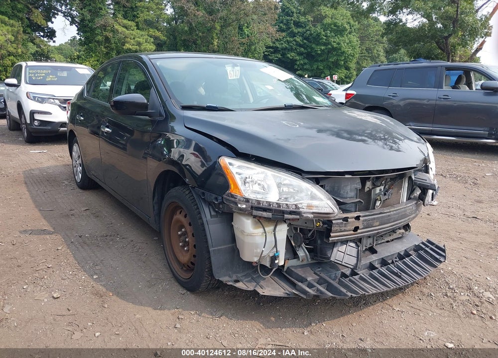 2014 NISSAN SENTRA S VIN: 3N1AB7AP5EY326136