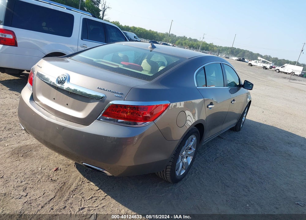 2011 BUICK LACROSSE CXS VIN: 1G4GE5GD5BF205427