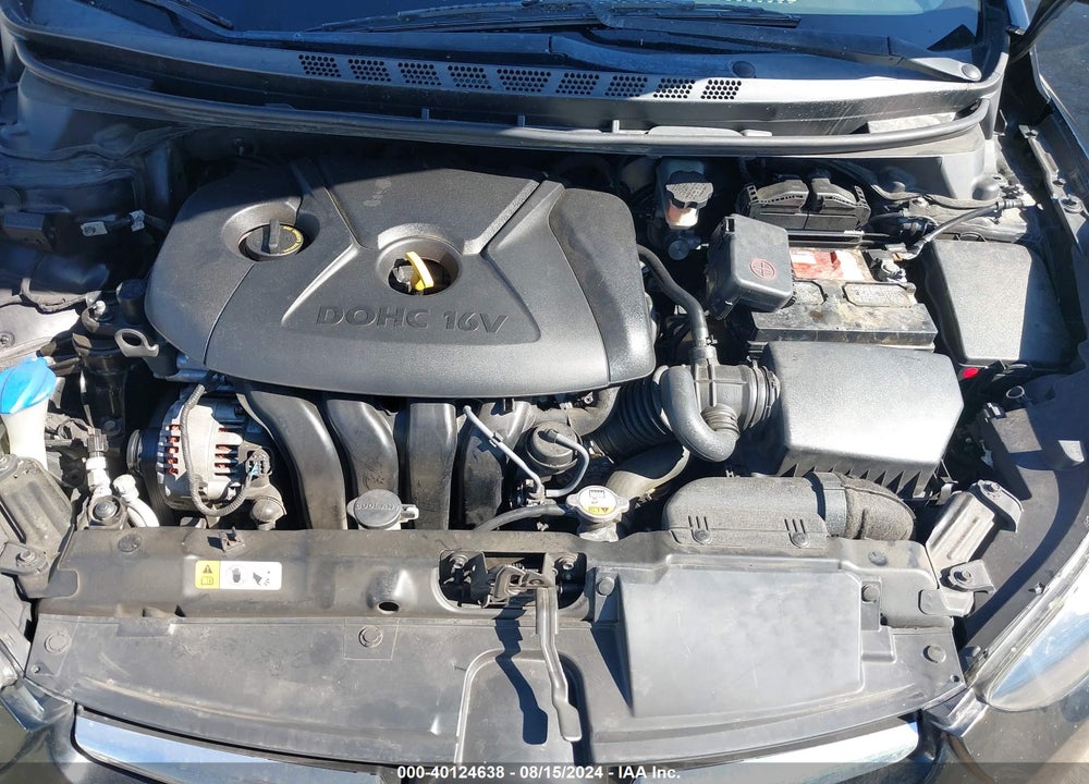 2014 HYUNDAI ELANTRA SE VIN: 5NPDH4AE4EH534981