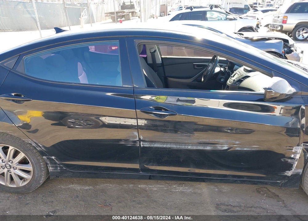 2014 HYUNDAI ELANTRA SE VIN: 5NPDH4AE4EH534981
