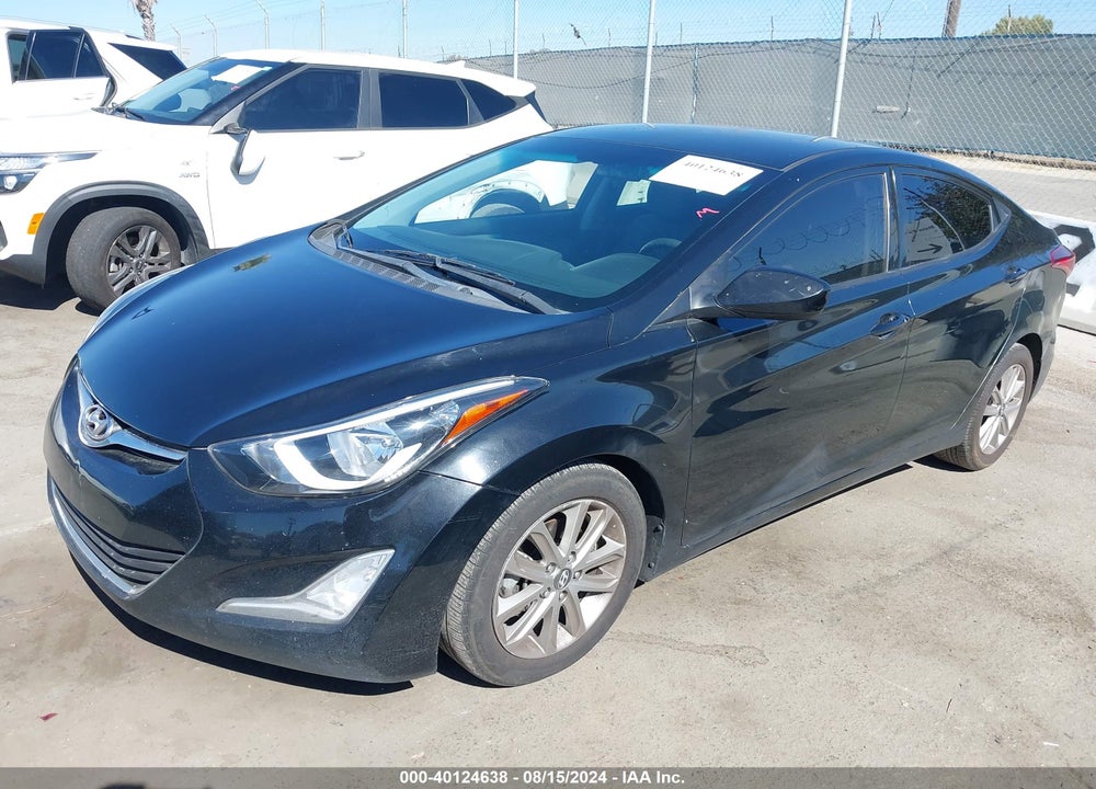 2014 HYUNDAI ELANTRA SE VIN: 5NPDH4AE4EH534981