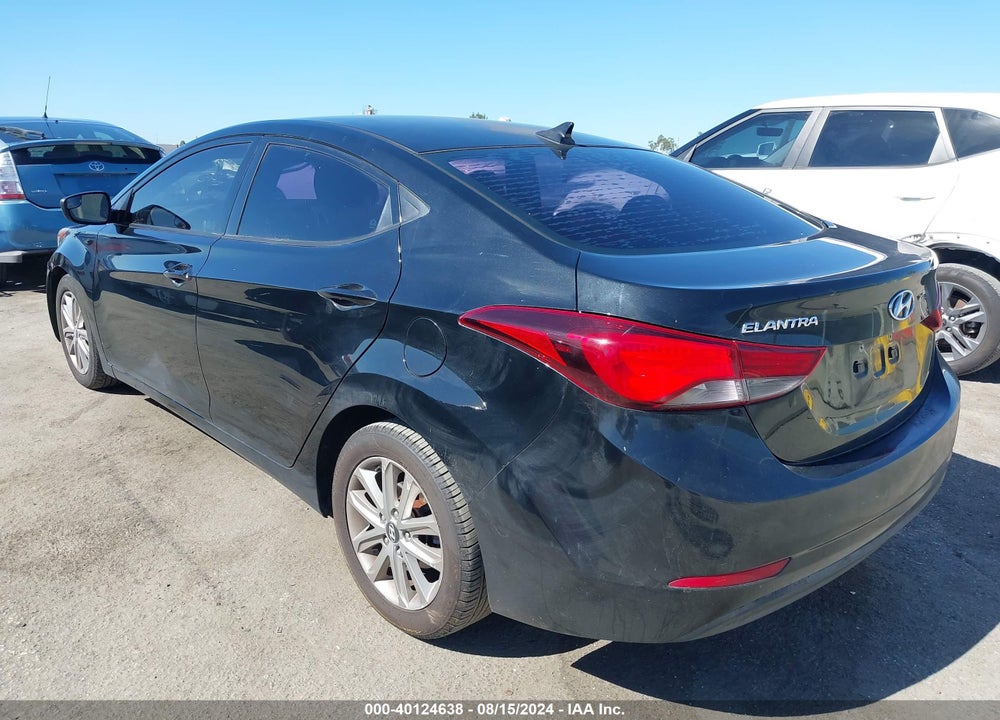 2014 HYUNDAI ELANTRA SE VIN: 5NPDH4AE4EH534981
