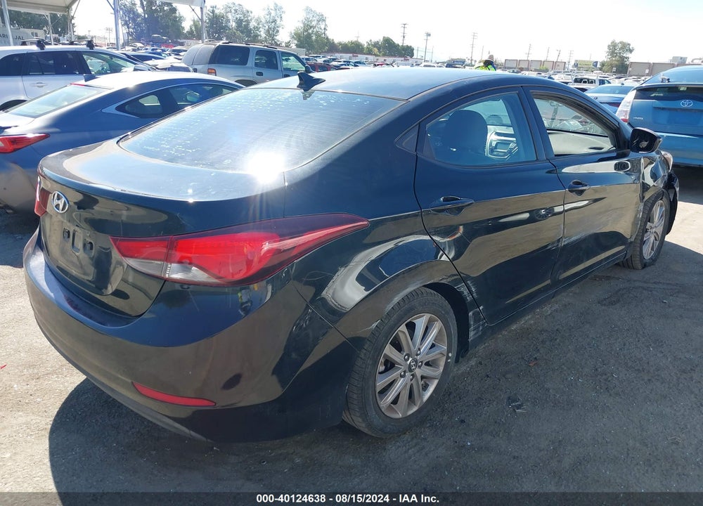 2014 HYUNDAI ELANTRA SE VIN: 5NPDH4AE4EH534981