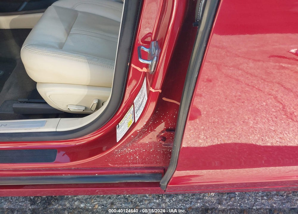 2013 LINCOLN MKZ VIN: 3LN6L2J95DR821588