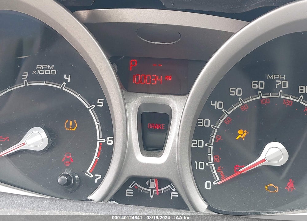 2011 FORD FIESTA SE VIN: 3FADP4BJ9BM143237