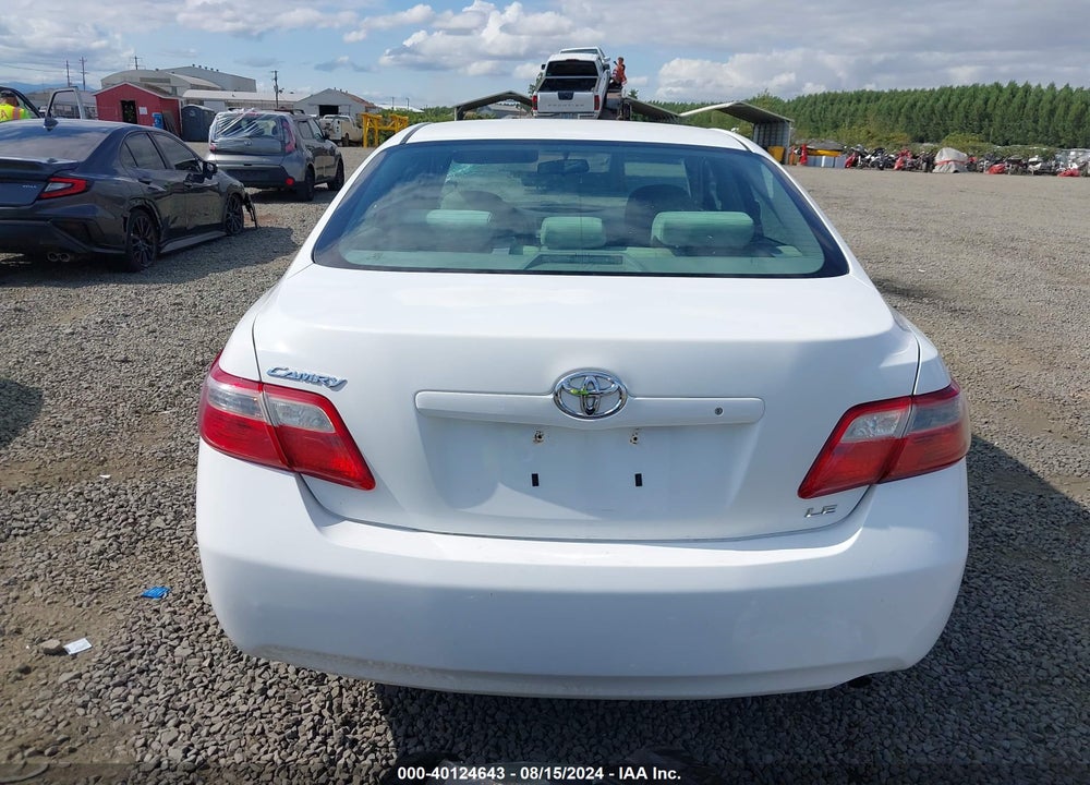 2007 TOYOTA CAMRY LE VIN: 4T1BE46K17U608764
