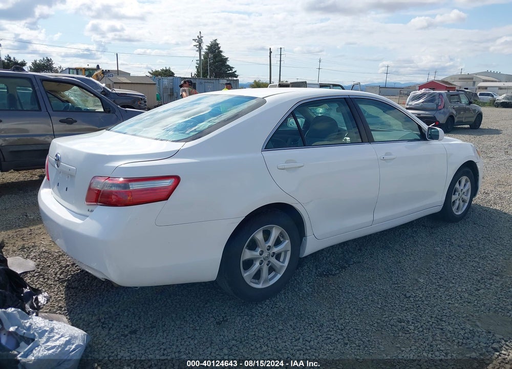 2007 TOYOTA CAMRY LE VIN: 4T1BE46K17U608764