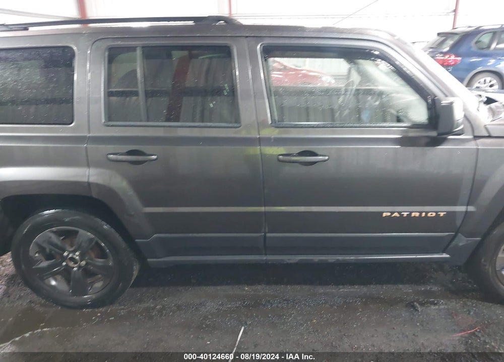 2014 JEEP PATRIOT LATITUDE VIN: 1C4NJPFB0ED894327