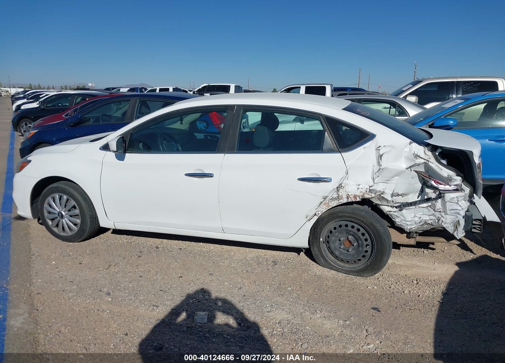 2019 NISSAN SENTRA S VIN: 3N1AB7AP9KY227346
