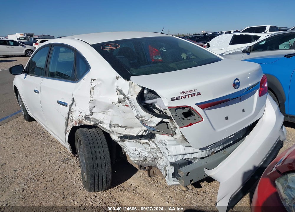 2019 NISSAN SENTRA S VIN: 3N1AB7AP9KY227346