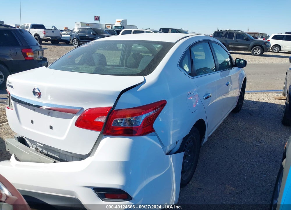 2019 NISSAN SENTRA S VIN: 3N1AB7AP9KY227346