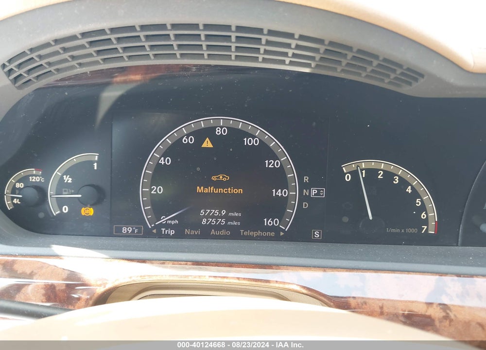 2008 MERCEDES-BENZ S 550 4MATIC VIN: WDDNG86X18A233112