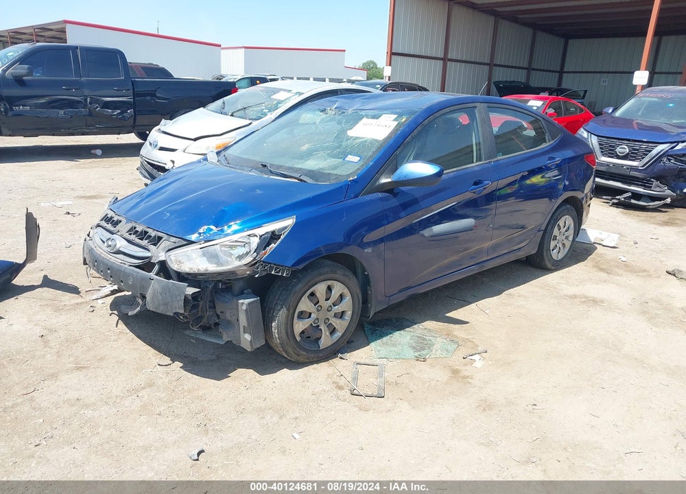2016 HYUNDAI ACCENT SE VIN: KMHCT4AE1GU118045