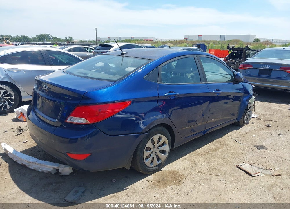 2016 HYUNDAI ACCENT SE VIN: KMHCT4AE1GU118045