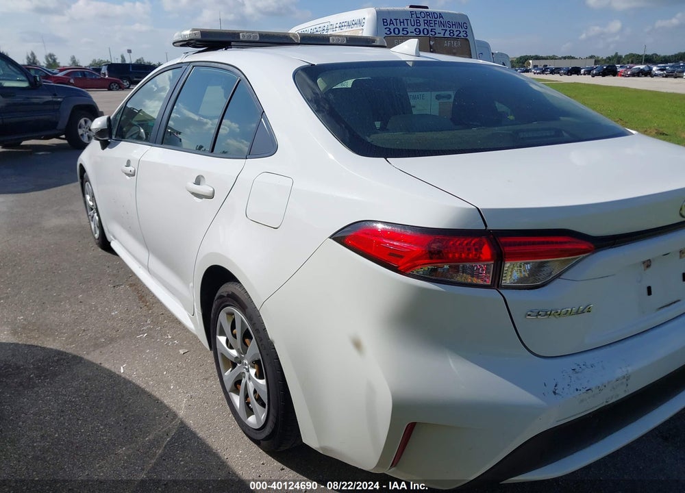 2021 TOYOTA COROLLA LE VIN: JTDEPMAE5MJ187027