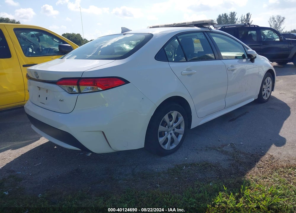 2021 TOYOTA COROLLA LE VIN: JTDEPMAE5MJ187027