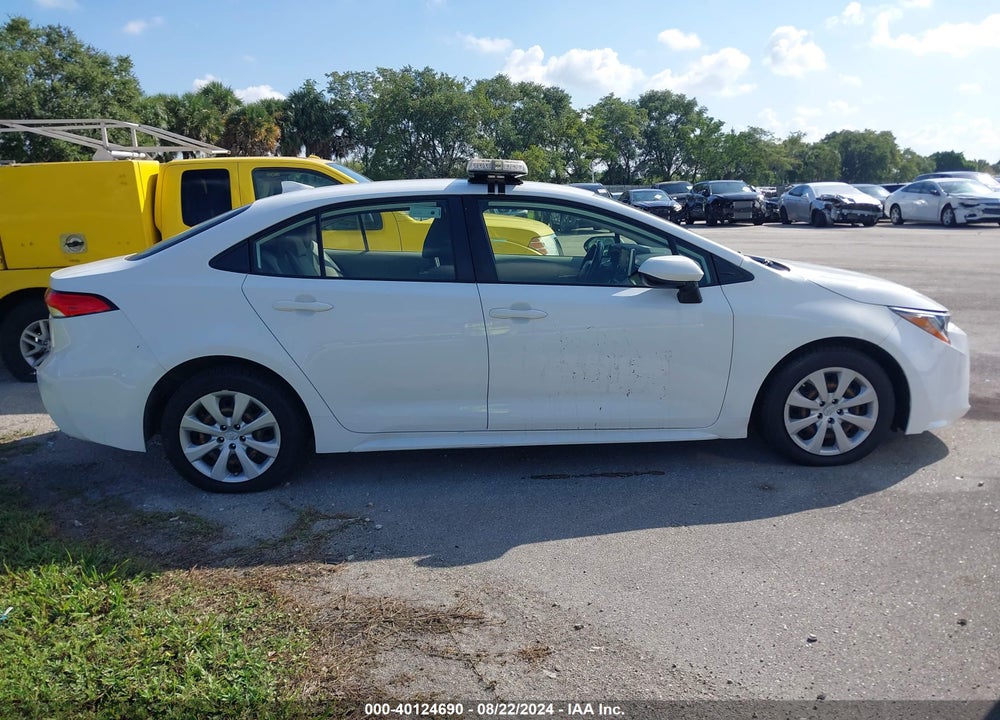 2021 TOYOTA COROLLA LE VIN: JTDEPMAE5MJ187027